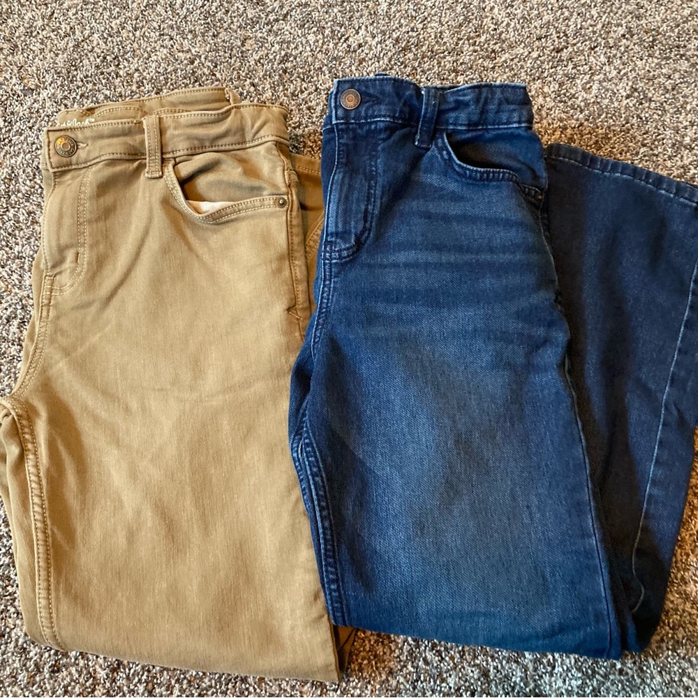 Boys slim and bootcut jeans